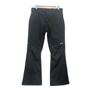 Oakley Biozone Ski Shell Waterproof Snow Pants 10K Black Women Size S